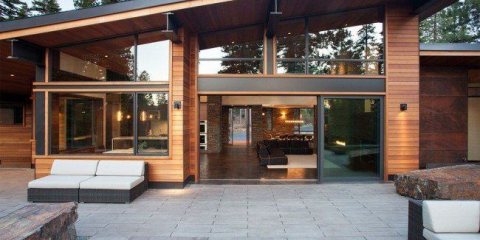 Имитация на дървен материал (50+ идеи за екстериор и интериор): малък трик с големи спестявания